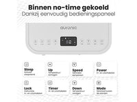 AURONIC AU3262 – Airco Mobiel -7.000BTU Mobiele Airco Wit 7000 BTU/h
