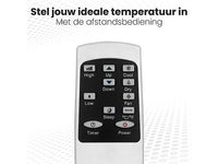 AURONIC AU3262 – Airco Mobiel -7.000BTU Mobiele Airco Wit 7000 BTU/h