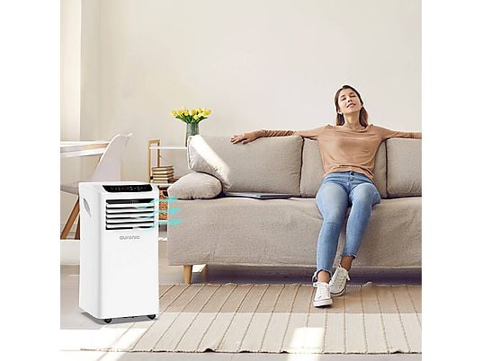 AURONIC AU3134 – Airco Mobiel -10.000BTU Mobiele Airco Wit
