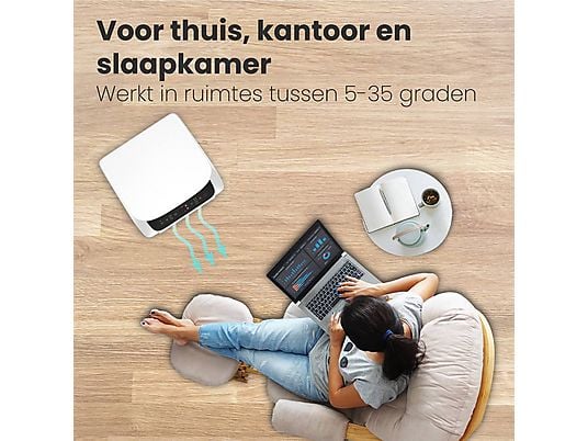 AURONIC AU3134 – Airco Mobiel -10.000BTU Mobiele Airco Wit